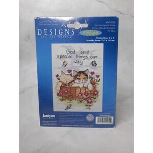 Designs for the Needle Cross Stitch Kit God Sent Special Things 5x7